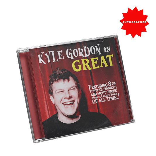Kyle Gordon is Great – Signed CD (Jewel Case)